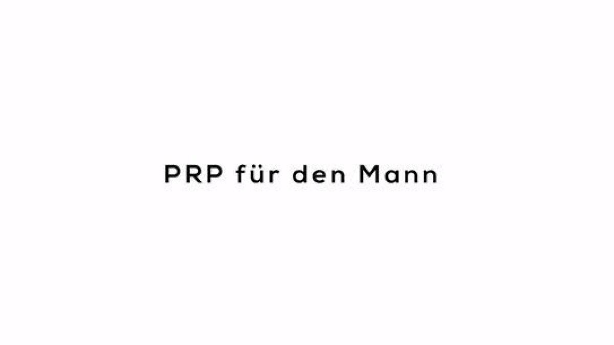 PRP für den Mann